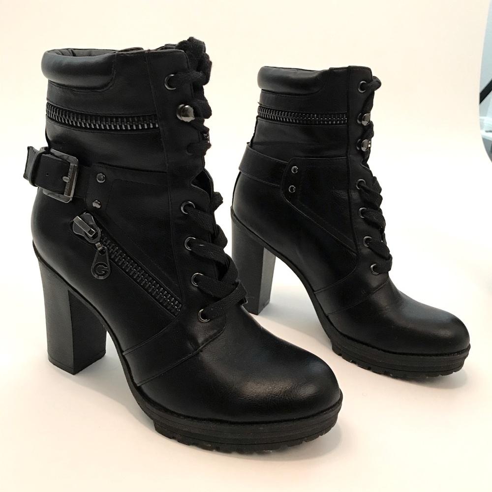 Black Guess boots